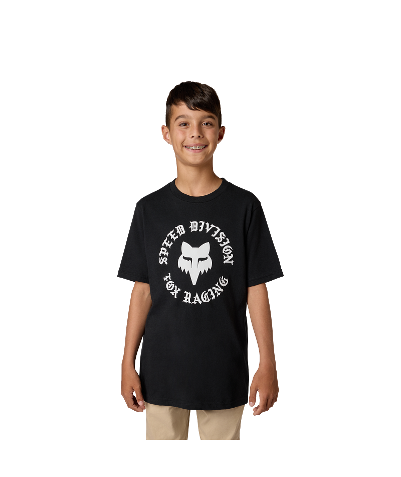 Fox Yth Badge Ss Tee