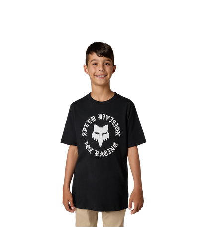 Fox Yth Badge Ss Tee