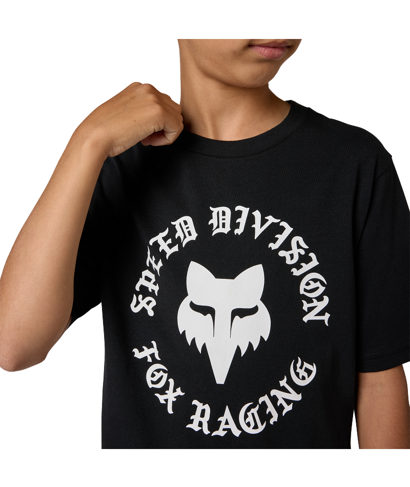 Fox Yth Badge Ss Tee