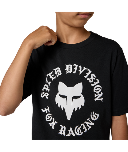 Fox Yth Badge Ss Tee
