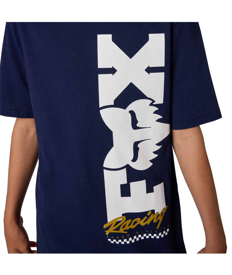Fox Yth Checker Ss Tee