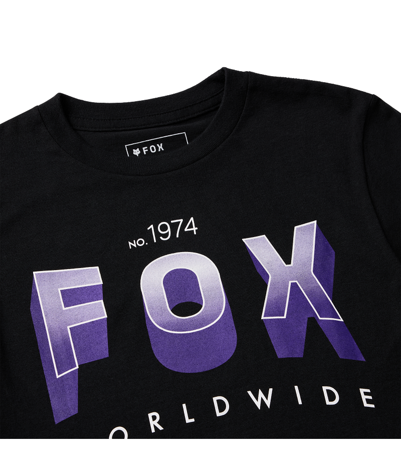 Fox Yth Block Ss Tee
