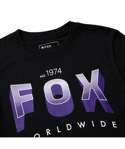 Fox Yth Block Ss Tee