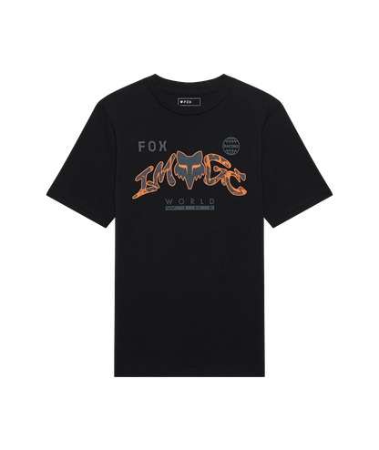 Fox Yth Image Print Ss Tee