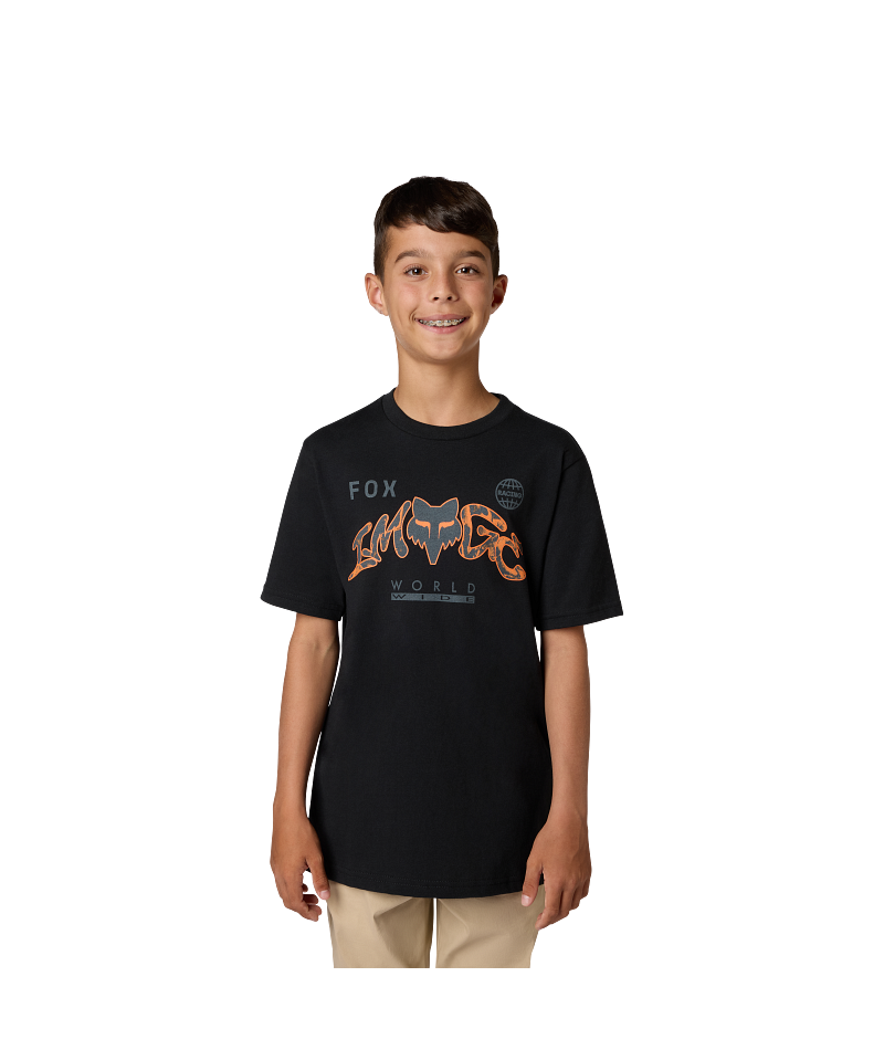 Fox Yth Image Print Ss Tee