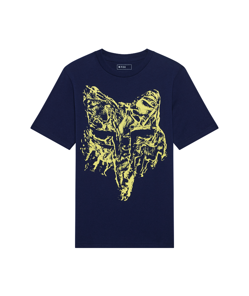 Fox Yth Image Print Hd Ss Tee