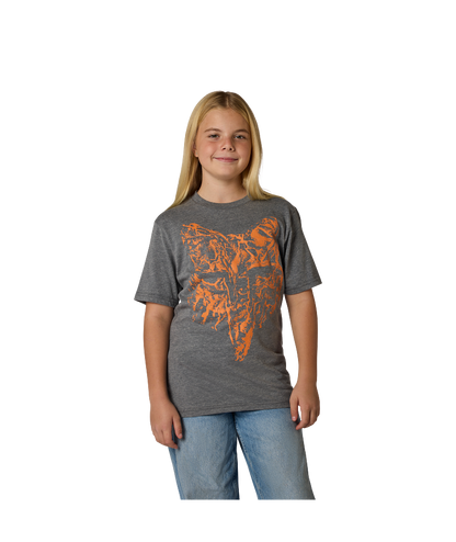 Fox Yth Image Print Hd Ss Tee