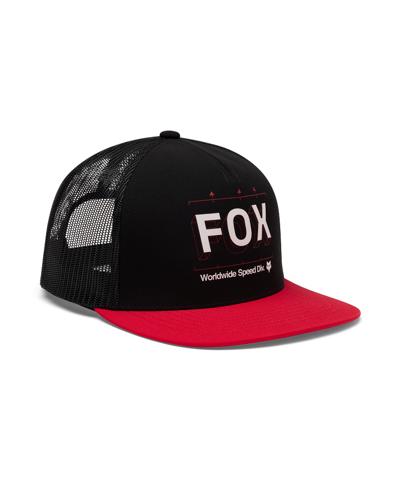Fox Image Print Snapback Trucker