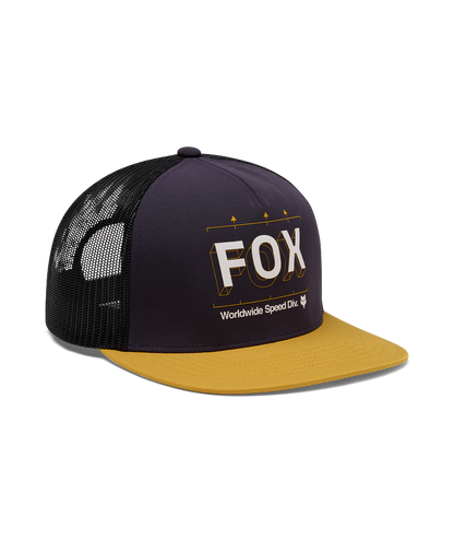 Fox Image Print Snapback Trucker