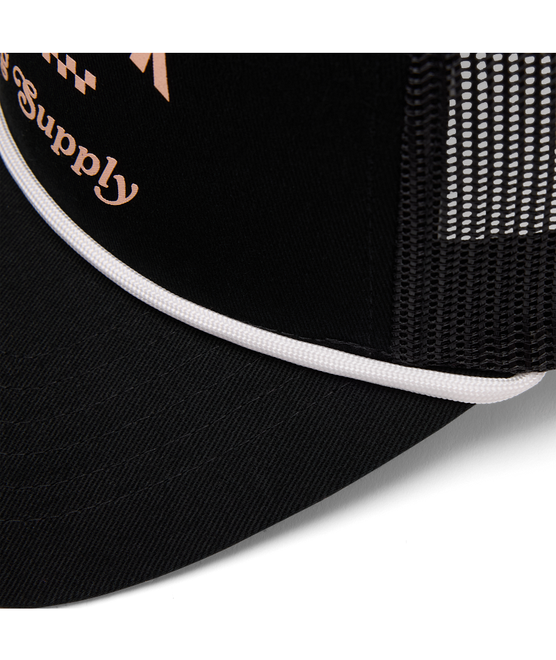 Fox W Supply Mesh Rope Trucker