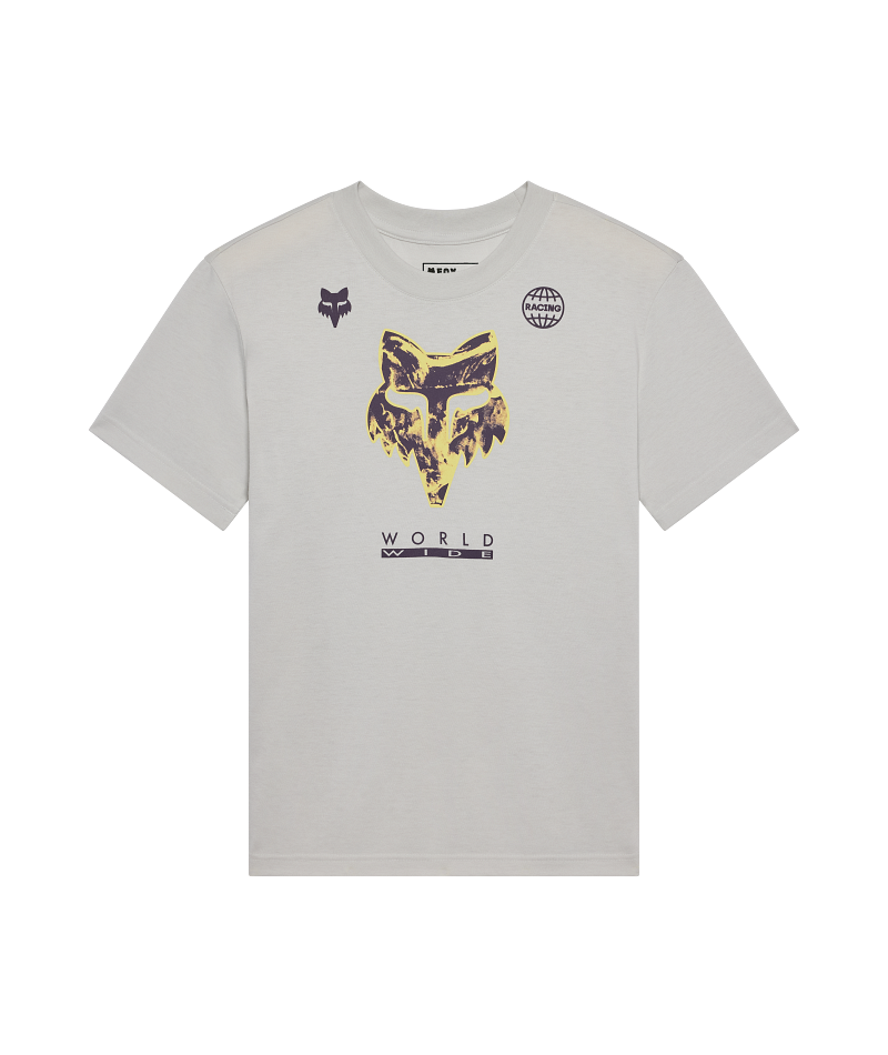 Fox W Image Print Ss Tee