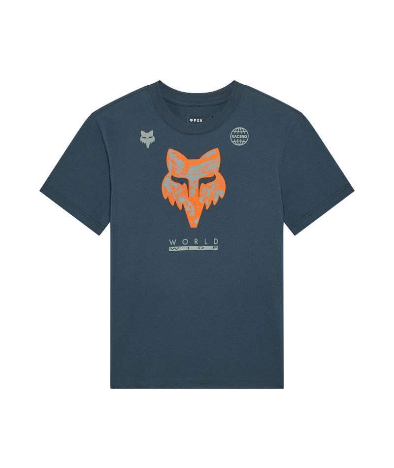 Fox W Image Print Ss Tee