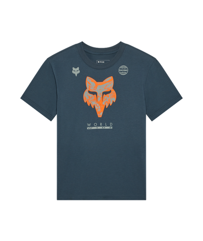 Fox W Image Print Ss Tee