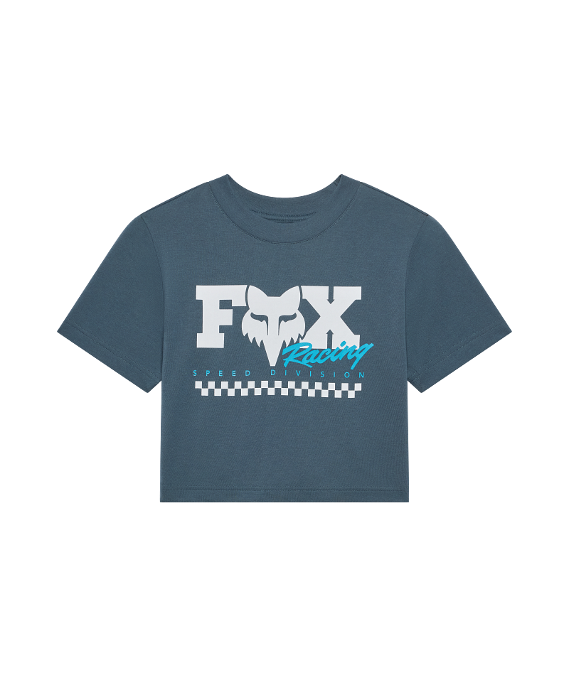 Fox W Checker Ss Baby Tee