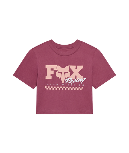 Fox W Checker Ss Baby Tee