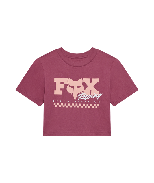Fox W Checker Ss Baby Tee — Fox Clothing — view 6