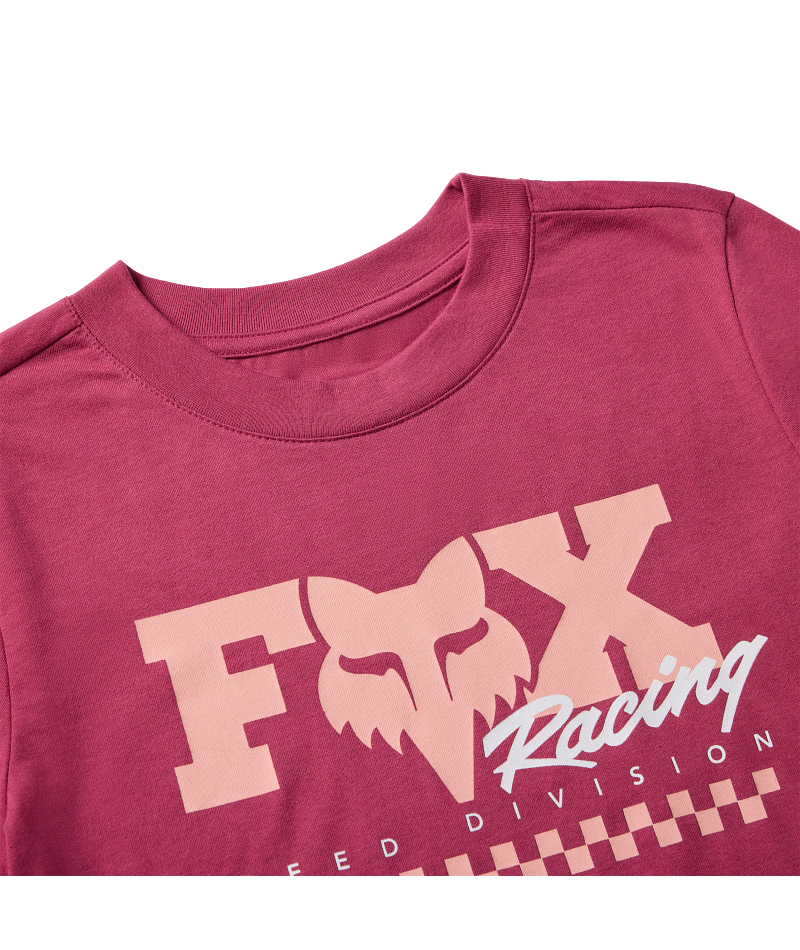 Fox W Checker Ss Baby Tee