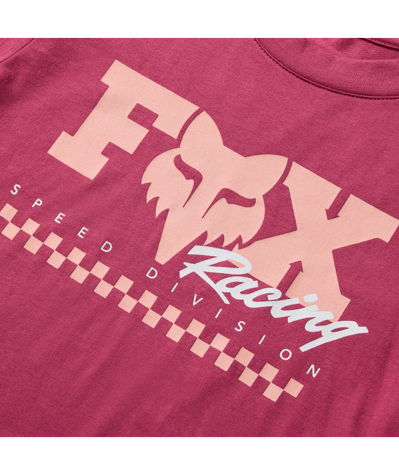 Fox W Checker Ss Baby Tee