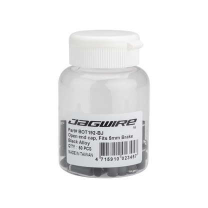Jagwire End caps Open - 5mm Brake Alloy