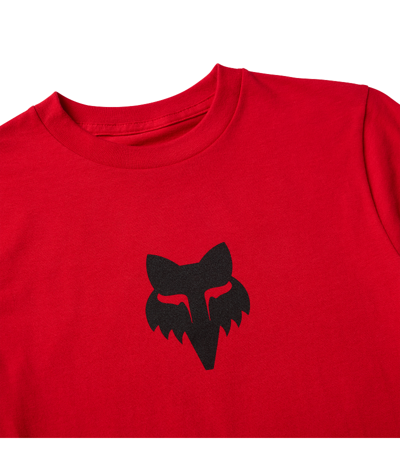 Fox Yth FOX Head Ss Tee