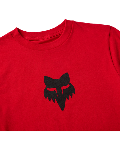 Fox Yth FOX Head Ss Tee