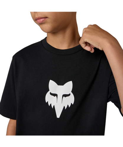 Fox Yth FOX Head Ss Tee