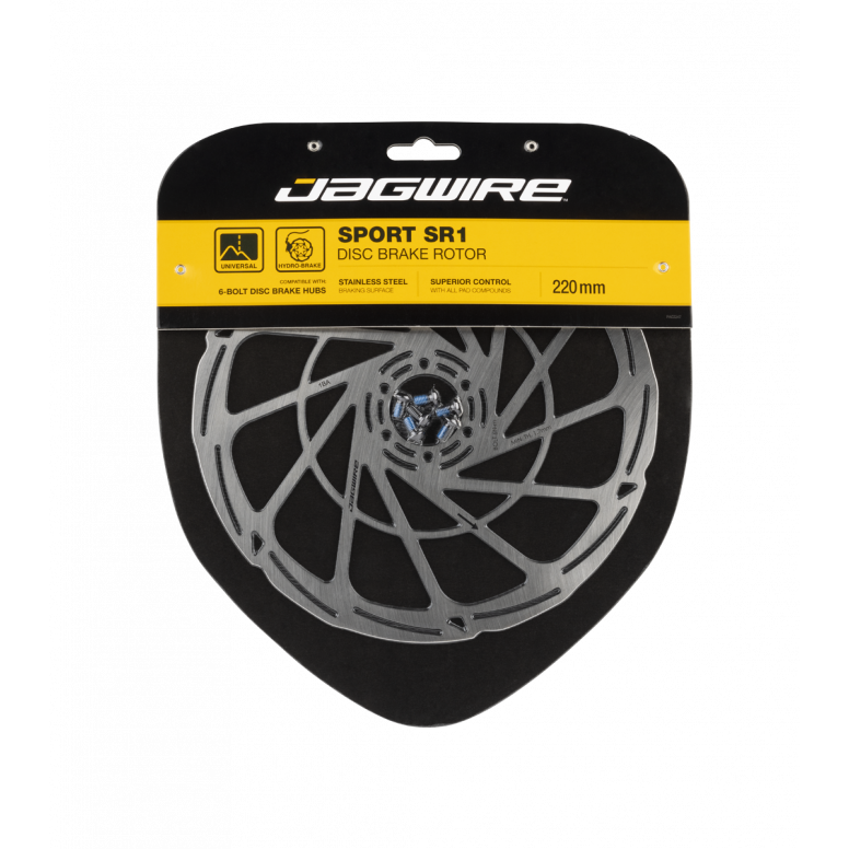 Jagwire Sport SR1 Disc Brake Rotor - 6-bolt