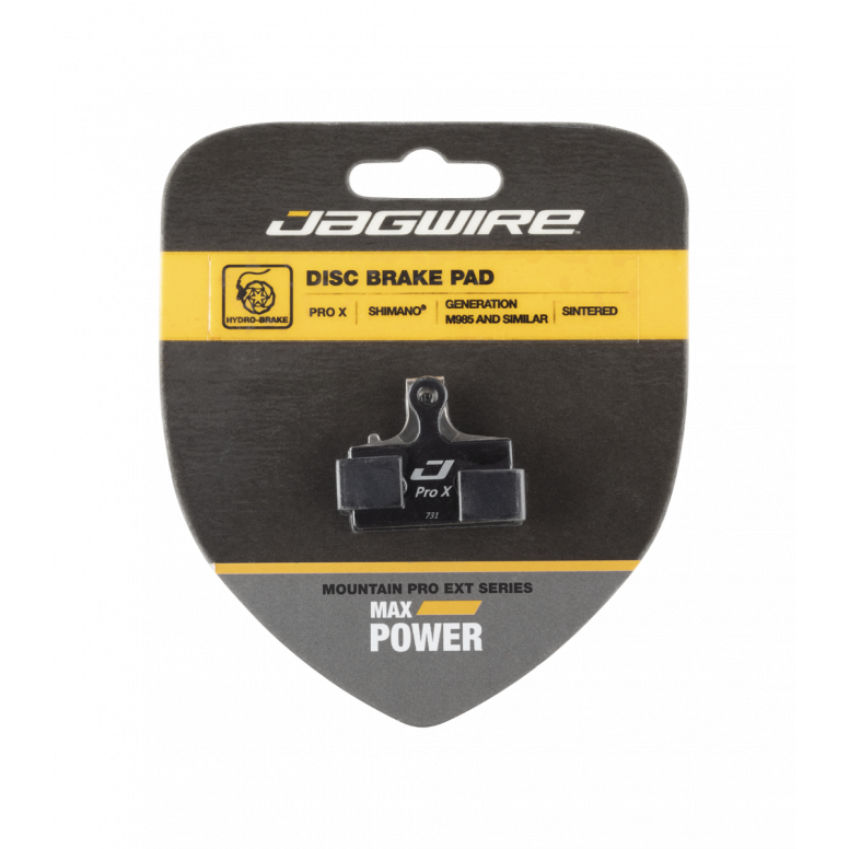 Jagwire Pro Extreme Sintered Disc Brake Pad - Shim & RideRever - Brake Pads