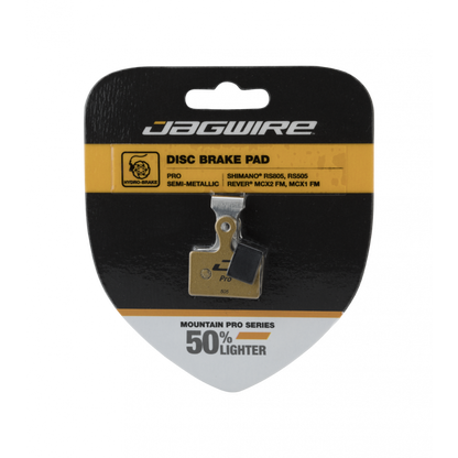 Jagwire Pro Semi-Metallic Disc Brake Pad - Shim Road & RideRever - Brake Pads