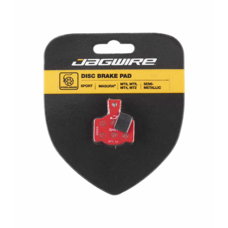 Jagwire Sport Semi-Metallic Disc Pad - Magura MT8 - Brake Pads