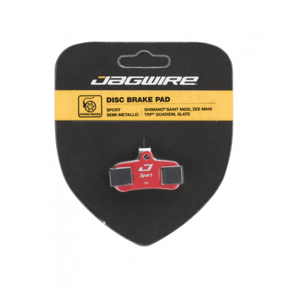 Jagwire Sport Semi-Metallic Disc Brake Pad - Shim MTB & RideRever - Brake Pads