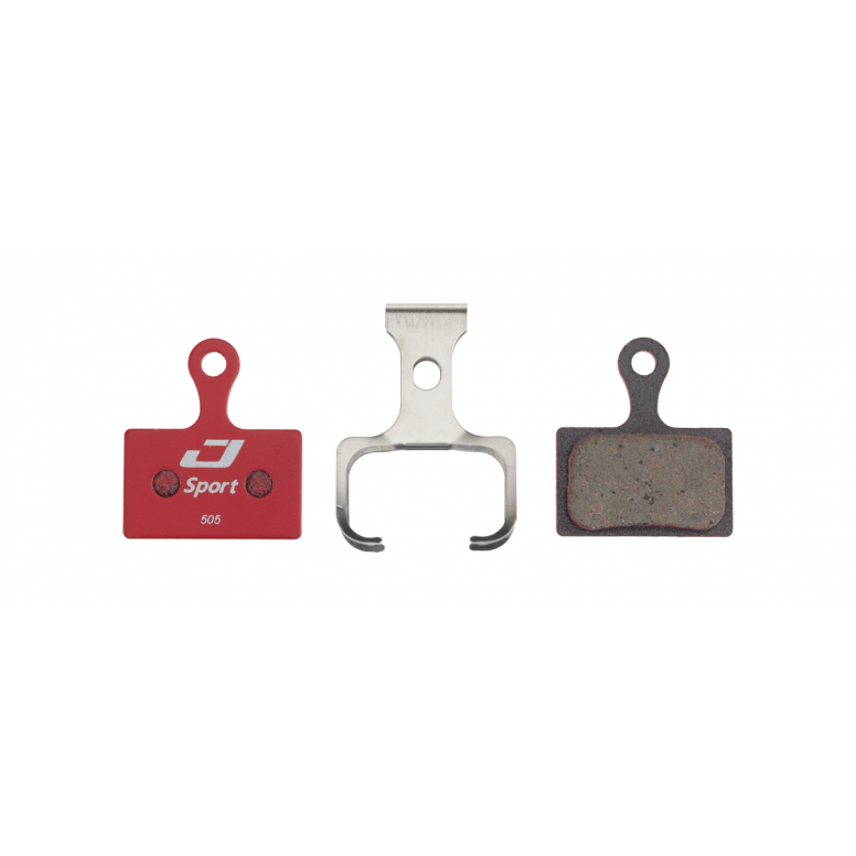 Jagwire Sport Semi-Metallic Disc Brake Pad - Shim Road & RideRever - Brake Pads