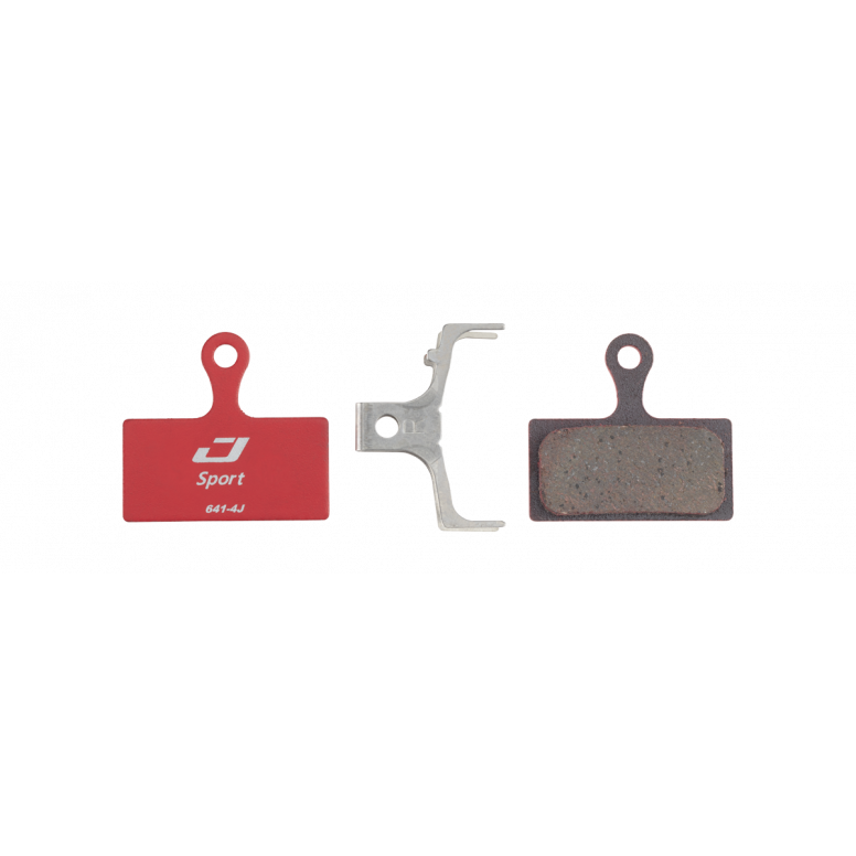 Jagwire Sport Semi-Metallic Disc Brake Pad - Shim & RideRever - Brake Pads