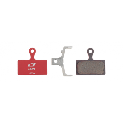Jagwire Sport Semi-Metallic Disc Brake Pad - Shim & RideRever - Brake Pads