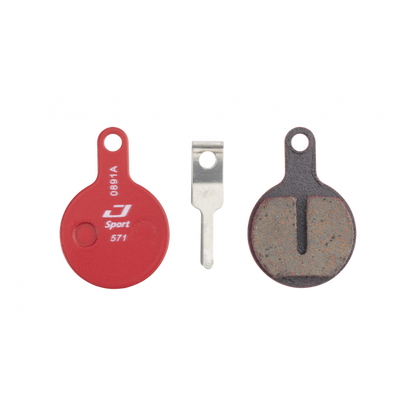 Jagwire Sport Semi-Metallic Disc Pad - Tektro Lyra - Brake Pads