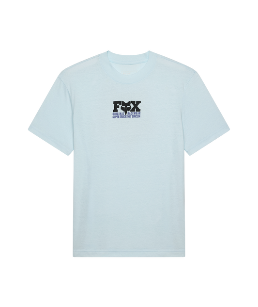 Fox W Rooted SS Tee FA26 Ice Blue / XL