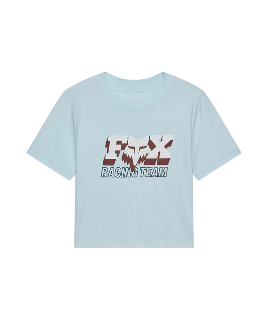 Fox W Coldpress SS Baby Tee FA26 Ice Blue / XL