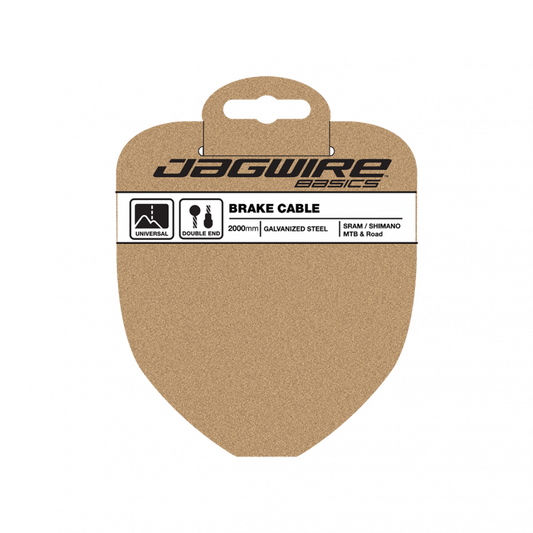 Jagwire Basic MTB & Road Brake Cable - Galv Shim