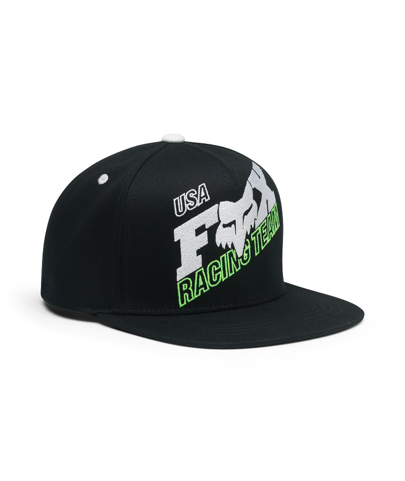 Fox YTH Coldpress Snapback FA26 Black / OS