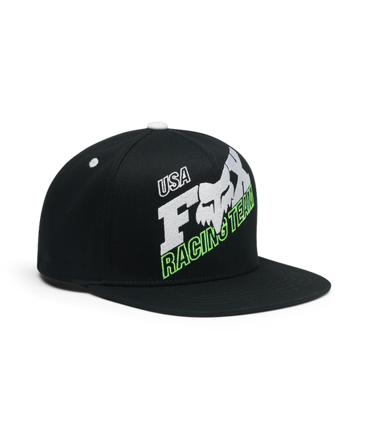 Fox YTH Coldpress Snapback FA26 Black / OS