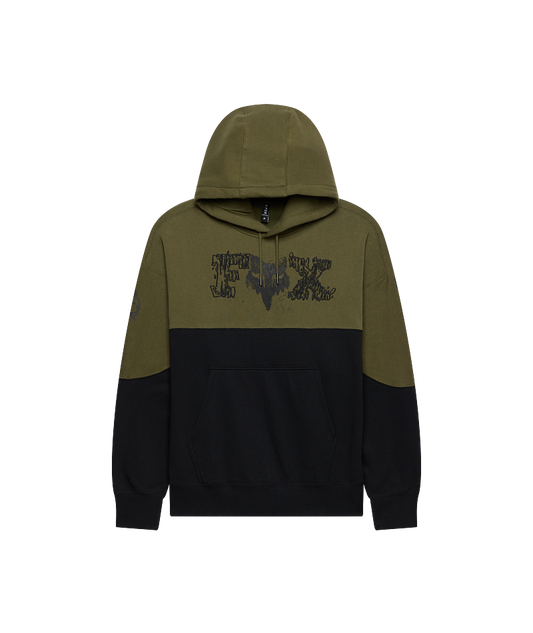 Fox Abyss Fleece Po FA26 Olive Green / 2X