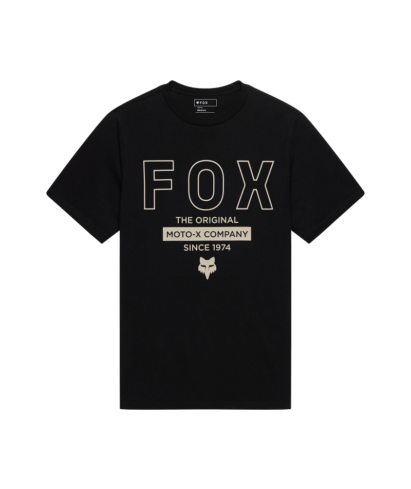 Fox Outline 195 Original SS Tee FA26 Black / 2X