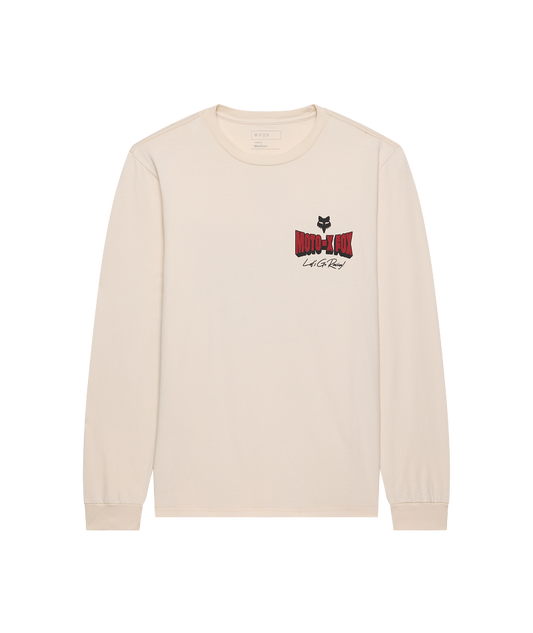 Fox Go Race 195 Original LS Tee FA26 Chalk / 2X