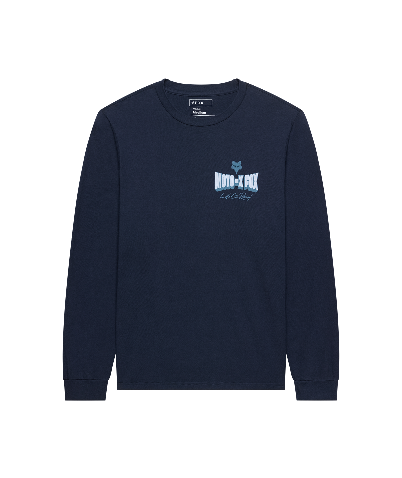 Fox Go Race 195 Original LS Tee FA26 Midnight / 2X