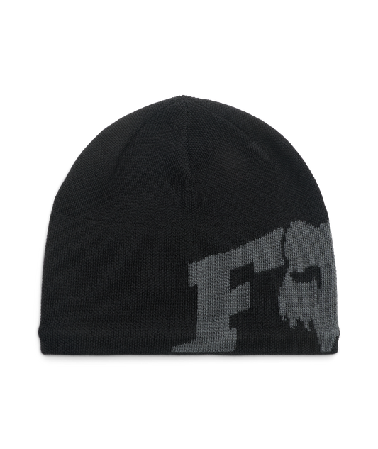 Fox F Head X Jacquard Beanie FA26 Black / OS