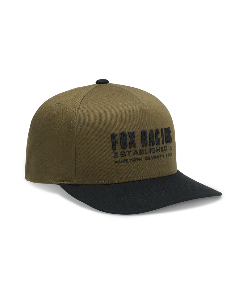 Fox Warped Snapback FA26 Olive Green / OS