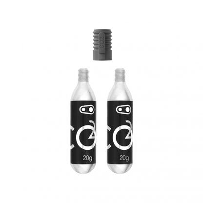 Crankbrothers CO2 Cartridges (2 Units) W/ Inflator