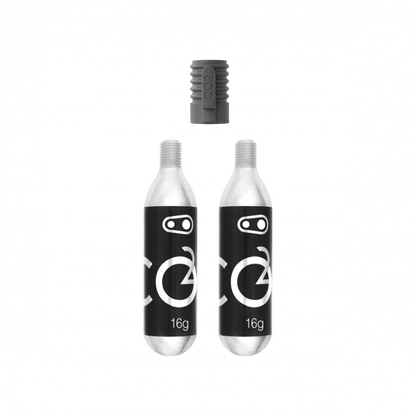 Crankbrothers CO2 Cartridges (2 Units) W/ Inflator
