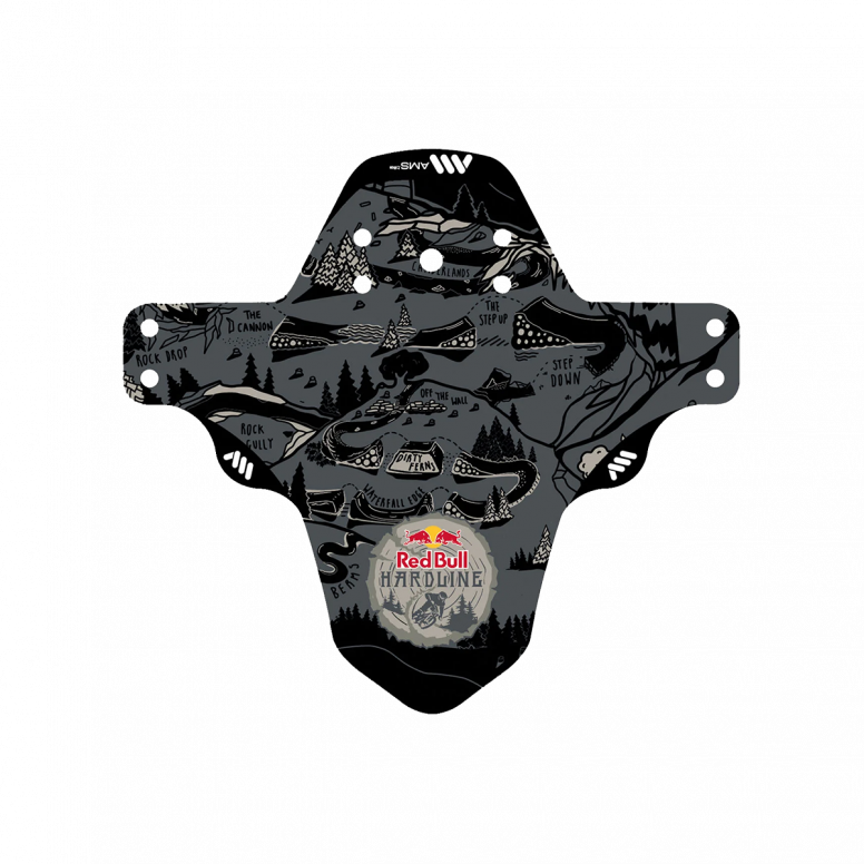 All Mountain Style Mudguard Red Bull Hardline