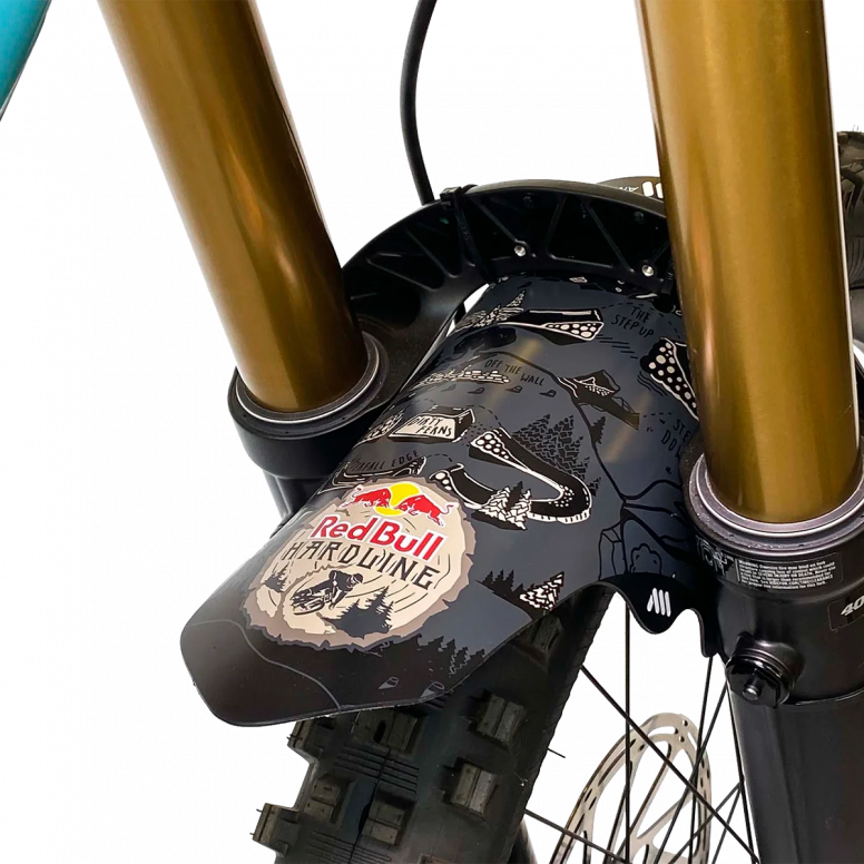 All Mountain Style Mudguard Red Bull Hardline - MTB Mudguards